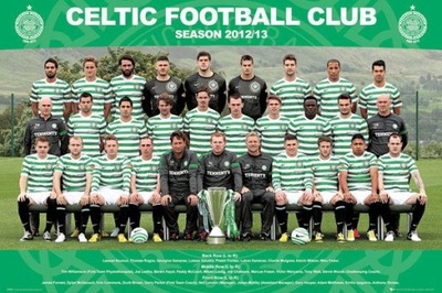 Oficjalny Plakat Celtic Zdjęcie Drużyny 91,5x61 cm