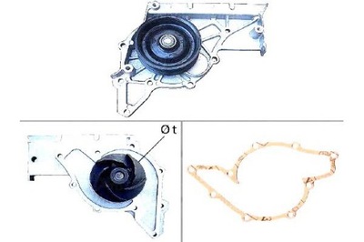 VALEO НАСОС ВОДИ VW A4 A6 A8 3,0 00-06 VALEO