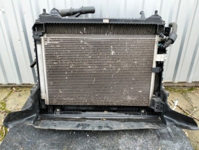 Комплект радіатор jaguar f-pace x761 2.0d вентилятор фото №1