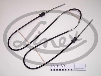 CABLE FRENOS DE MANO FORD TRANSIT 91-00 RUEDAS GEMELAS  