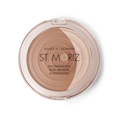 St.Moriz Bronzer Highlighter Compact Face and Body