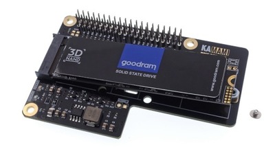 KAmodRPi5 PCIe-M.2_v2 - Adapter dysku NVME M.2 dla Raspberry Pi 5