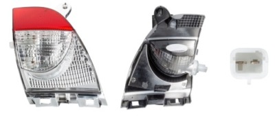 Лампа заднего вида правая citroen c3 aircross 17- фото №1