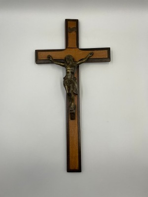 Stary piękny krzyż 45x22cm
