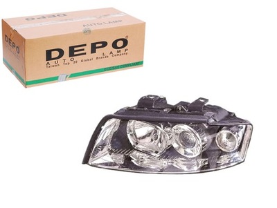 Dep441-1146l-nd-em фара audi a4 b6 00-05 le p фото №1