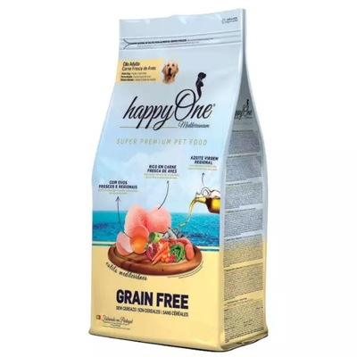 HappyOne Grain-Free Super Premium psy dorosłe 12Kg