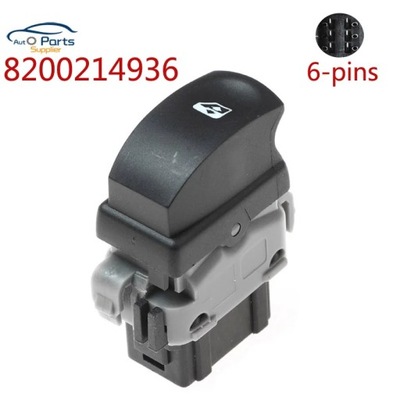 CONECTOR VENTANAS BOTÓN 5-SZPILKI PARA RENAULT CLIO 3 SYMBOL MODUS 82002-14936  