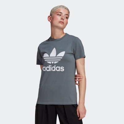 ADIDAS T-SHIRT DAMSKI SZARY KLASYCZNY 38 2A2G2_C*