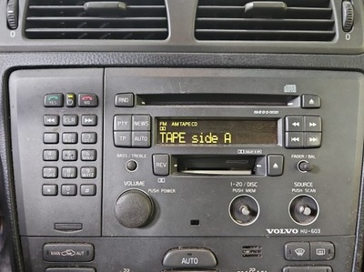 Радіо заводський volvo v70 ii 8651749 радіопрогравач фото №1
