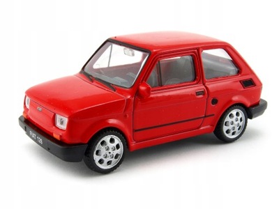 FIAT 126p Welly 1:43 maluch maluszek czerwony