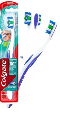 COLGATE SZCZOTECZKA WHOLE 360 MEDIUM