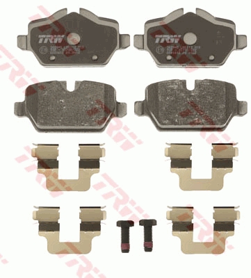 ZAPATAS DE FRENADO BMW 3 E90 05- PARTE TRASERA  