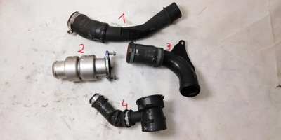 Transit courier 2 труба повітря 1,5 tdci oryg 15r фото №1