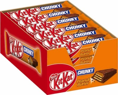 (x24) KIT KAT Peanut Butter 42g Baton