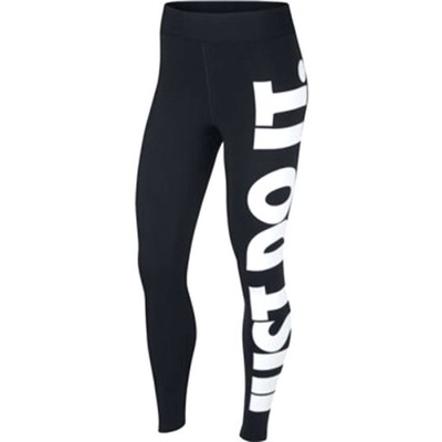 legginsy sportowe NIKE TIGHT r. XS fitness CZARNE