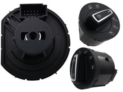 Выключатель переключатель света vw touran iii tiguan ii t-roc crafter авто фото №1