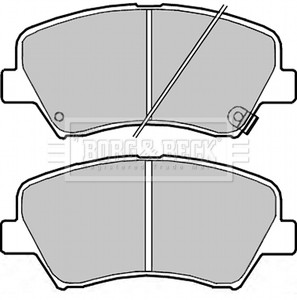 КОЛОДКИ ПЕРЕД HYUNDAI I30 KIA CEE'D 11/11-