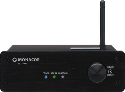 MINIATUROWY WZMACNIACZ STEREO MONACOR SA-160BT