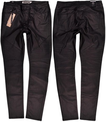 NOISY MAY spodnie REGULAR black LUCY _ S