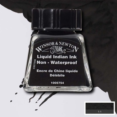 Tusz rysunkowy W&N 14ml Indian Ink