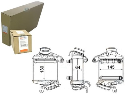 ІНТЕРКУЛЕР РАДІАТОР ПОВІТРЯ DOŁADOWUJĄCEGO BEH