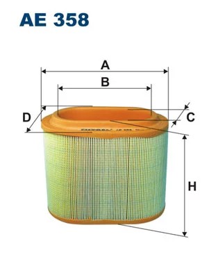 FILTRAS ORO FILTRON AE 358 