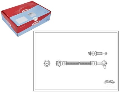 CABLE DE FRENADO FLEXIBLES CORTECO  