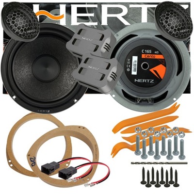 HERTZ ESK CK 165 ALTAVOCES OPEL TIGRA VIVARO  