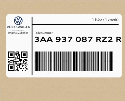 Блок керування inst. el. автомобіля 3aa937087rz2r vw cc фото №1