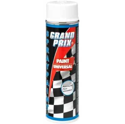 Lakier biały połysk, wykończeniowy MOTIP GRAND PRIX SPRAY 500ML