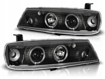 ŽIBINTAI ANGL. EYES OPEL CALIBRA 8/90-6/97 BLACK 