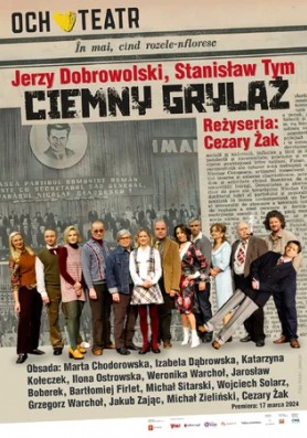 Zaproszenie dla 4 osób na spektakl "Ciemny Grylaż" do Och Teatru!