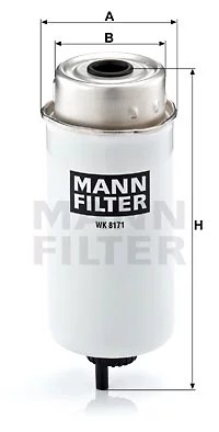 WK8171 FILTRO COMBUSTIBLES  