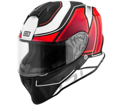 CASCO ORIGINE DINAMO GALAXI FLUO RED-BLACK MATT L  