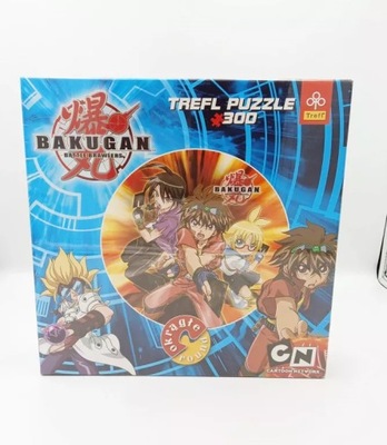 PUZZLE BAKUGAN OKRĄGŁE 300 ELEMENTÓW TREFL 39027