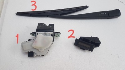 Замок важіль кришки задня mazda 3 iii lift фото №1