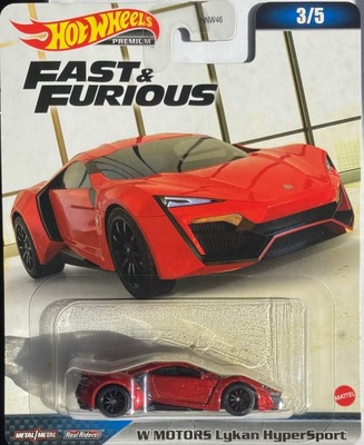 HOT WHEELS W MOTORS LYKAN HYPERSPORT