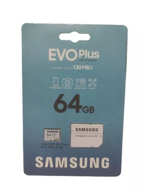 KARTA MICROSD SAMSUNG EVO PLUS 64 GB