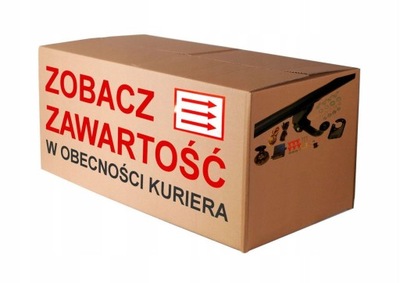 SLUPSK AUTO BARRA DE REMOLQUE HOLOWNICZY+WIAZKA PEUGEOT 607 HAKI  