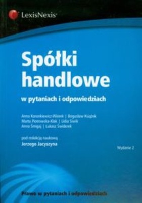 Spółki handlowe w pytaniach i odpowiedziach