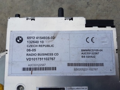 Io business cd 4154935 bmw x3 e83 2006 bmw фото №1