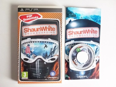 SHAUN WHITe SNOWBOARDING / PSP/