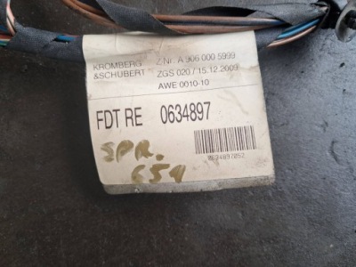 Джгут трубопровід двері передніх sprinter w906 a9060005999 фото №1