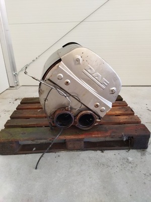 Каталізатор гасник daf 105 xf фото №1