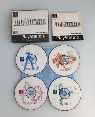 Final Fantasy IX PSX PS1 PSone KOMPLETNA PLAYSTATION 1 3XA