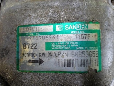 Насос компрессор кондиционера do alfa romeo 147 60653652 фото №1