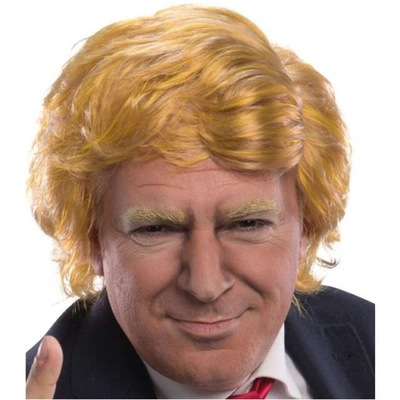 peruka DONALD TRUMP WŁOSY blond trumpa PREZYDENTA