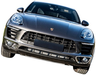 DE DISEÑO MOLDURAS ANTINIEBLA PARTE DELANTERA PORSCHE MACAN  