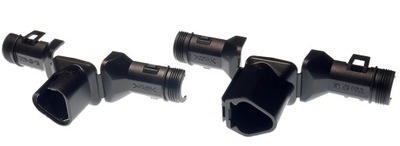 Захист з'єднувач колодка засувки захист deutsch dt 3 pin kpl фото №1