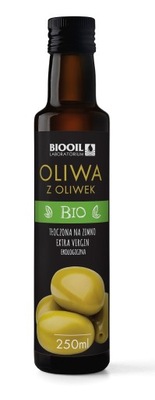 BIOOIL OLIWA Z OLIWEK BIO EXTRA VIRGIN BLACK 250 ml